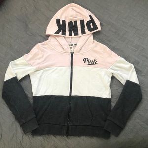 PINK Zip Up Hoodie